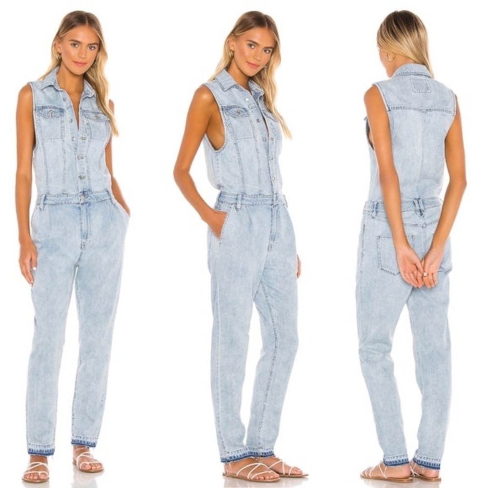 Free People Fast Cars Jumpsuit Size Extra Small